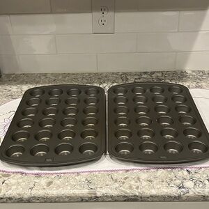 Good Cook Non-Stick Mini Muffin Pan Set - Two Pans